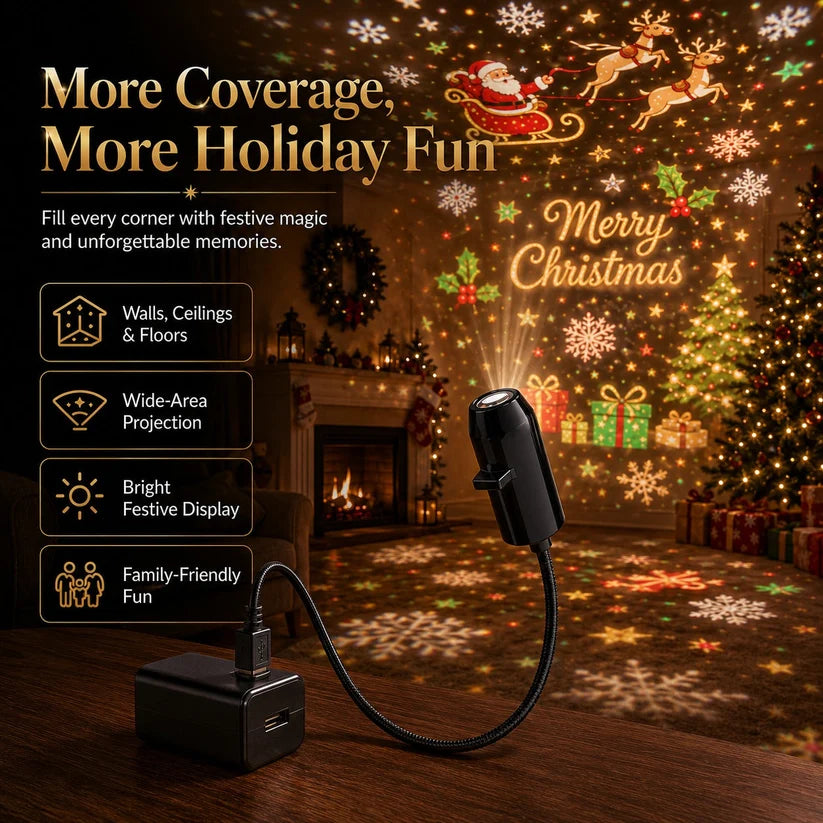 💨Last Day Buy 1 Get 1 Free Plug-&-Play HD c – 6 or 10 Festive Scenes