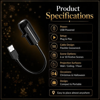 💨Last Day Buy 1 Get 1 Free Plug-&-Play HD c – 6 or 10 Festive Scenes