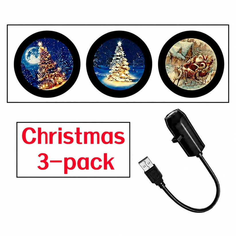 💨Last Day Buy 1 Get 1 Free Plug-&-Play HD c – 6 or 10 Festive Scenes