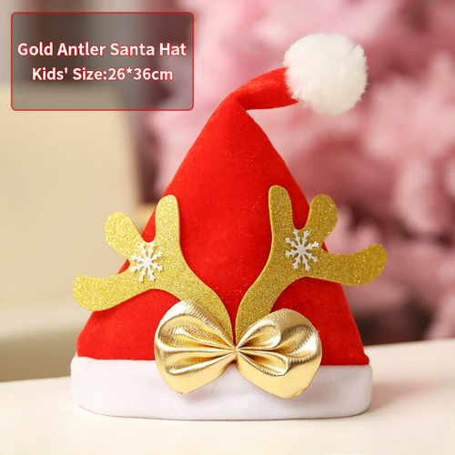 Christmas Santa Hat – Festive Holiday Costume Accessory for Kids & Adults