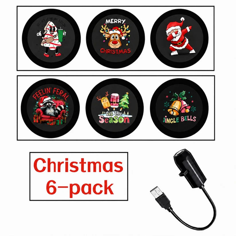 💨Last Day Buy 1 Get 1 Free Plug-&-Play HD c – 6 or 10 Festive Scenes