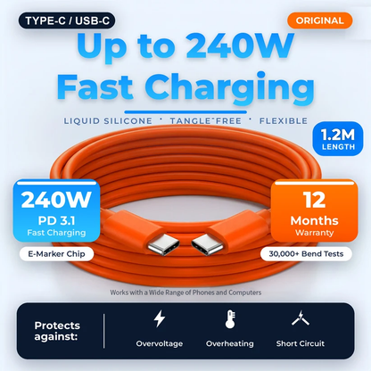 ⚡ 2-in-1 Phone Charging Stand – 240W Fast Charging