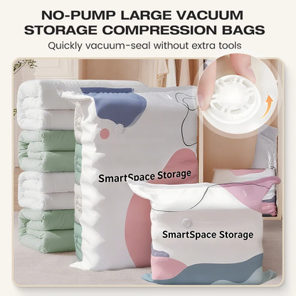 💨Last Day Buy 1 Get 1 Free No-Pump 3D Vacuum Storage Bags