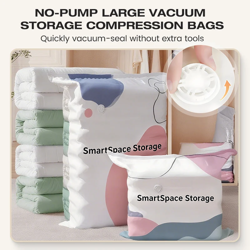 💨Last Day Buy 1 Get 1 Free No-Pump 3D Vacuum Storage Bags