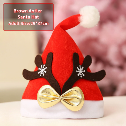 Christmas Santa Hat – Festive Holiday Costume Accessory for Kids & Adults