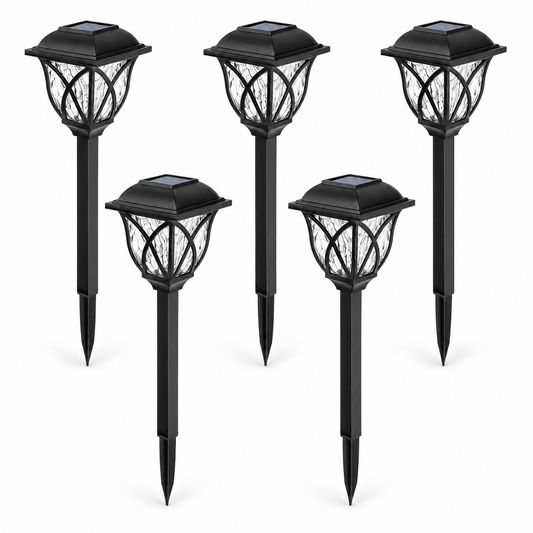 6 Pack Solar Lights Outdoor Waterproof