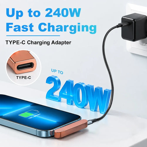 ⚡ 2-in-1 Phone Charging Stand – 240W Fast Charging
