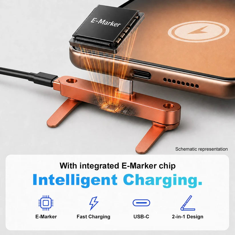 ⚡ 2-in-1 Phone Charging Stand – 240W Fast Charging