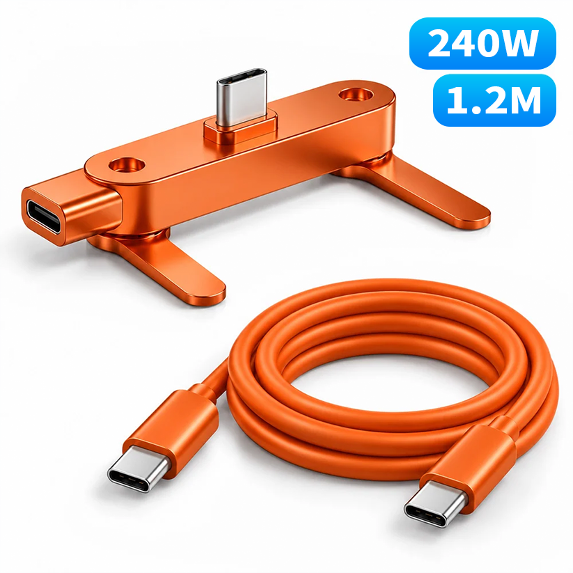 2PC – Type-C to Type-C (Orange)