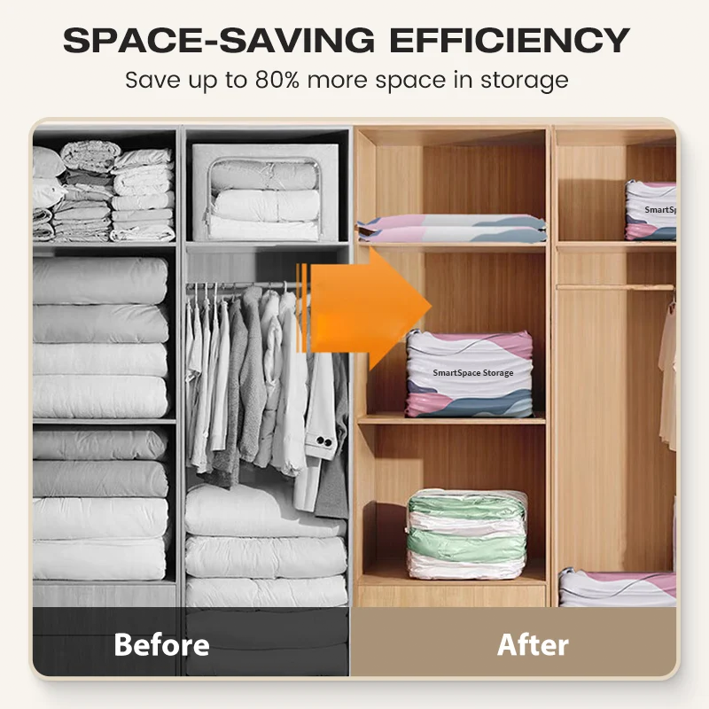 💨Last Day Buy 1 Get 1 Free No-Pump 3D Vacuum Storage Bags
