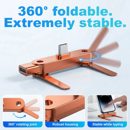 ⚡ 2-in-1 Phone Charging Stand – 240W Fast Charging