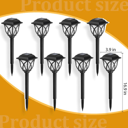 6 Pack Solar Lights Outdoor Waterproof
