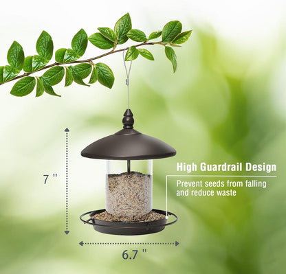 Metal Roof Bird Feeder