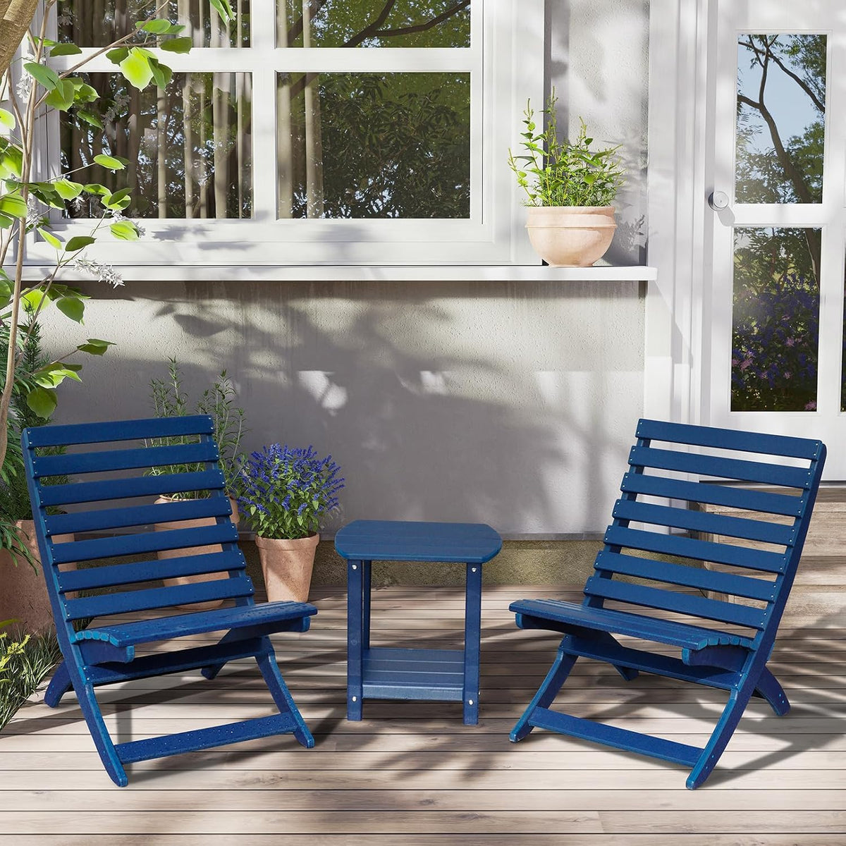 Square Outdoor Side Table