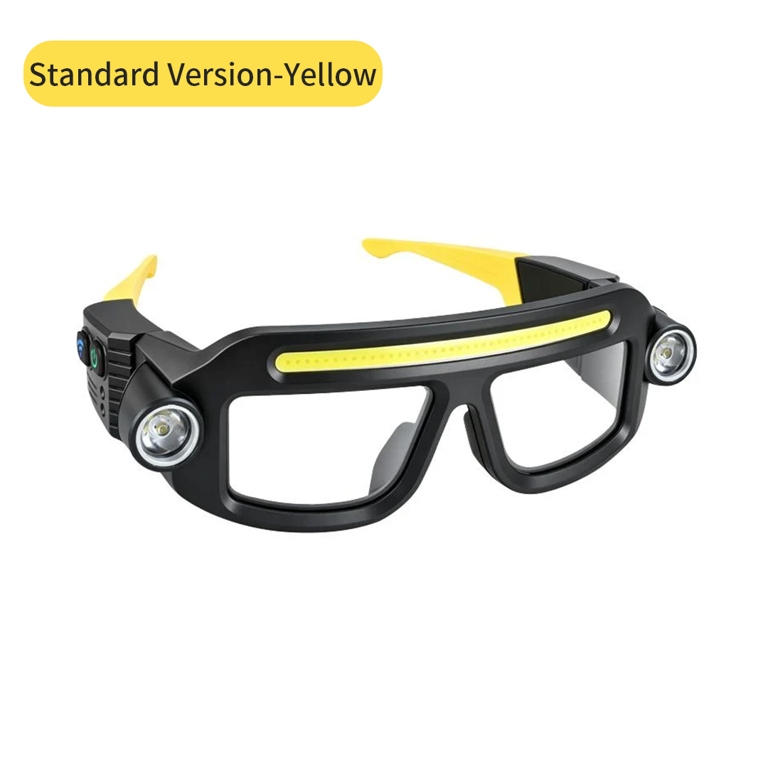 LED Work Glasses for DIY & Repairs – Hands-Free Lighting for Close-Up Tasks