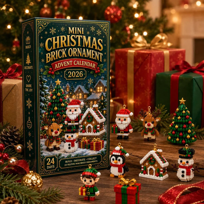 Christmas Brick Ornament Advent Calendar